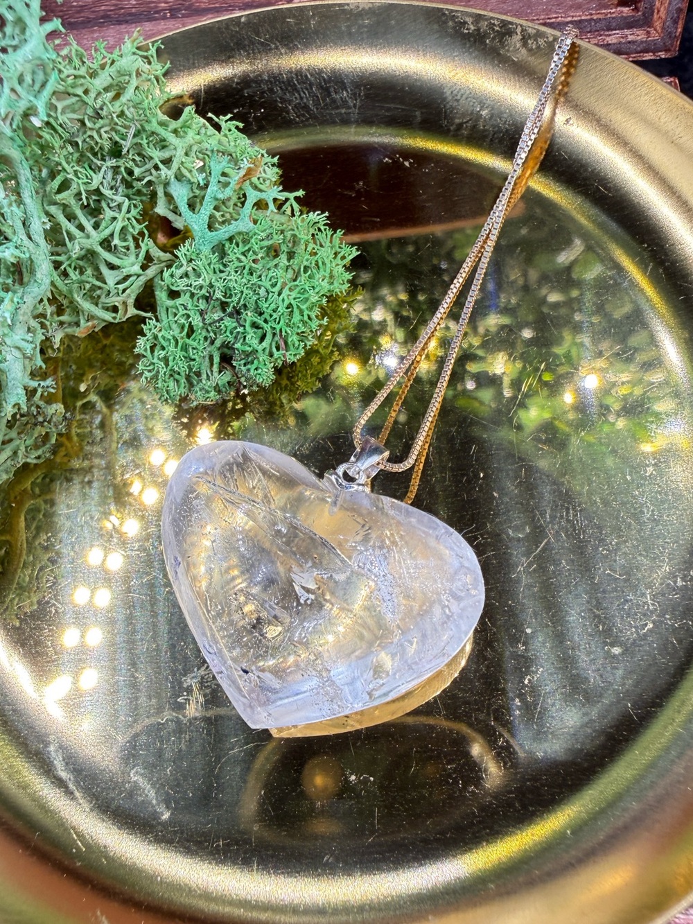 Enhydro Heart Pendant - Moving Carbon